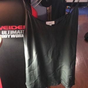 Camisole / tank top. Green.